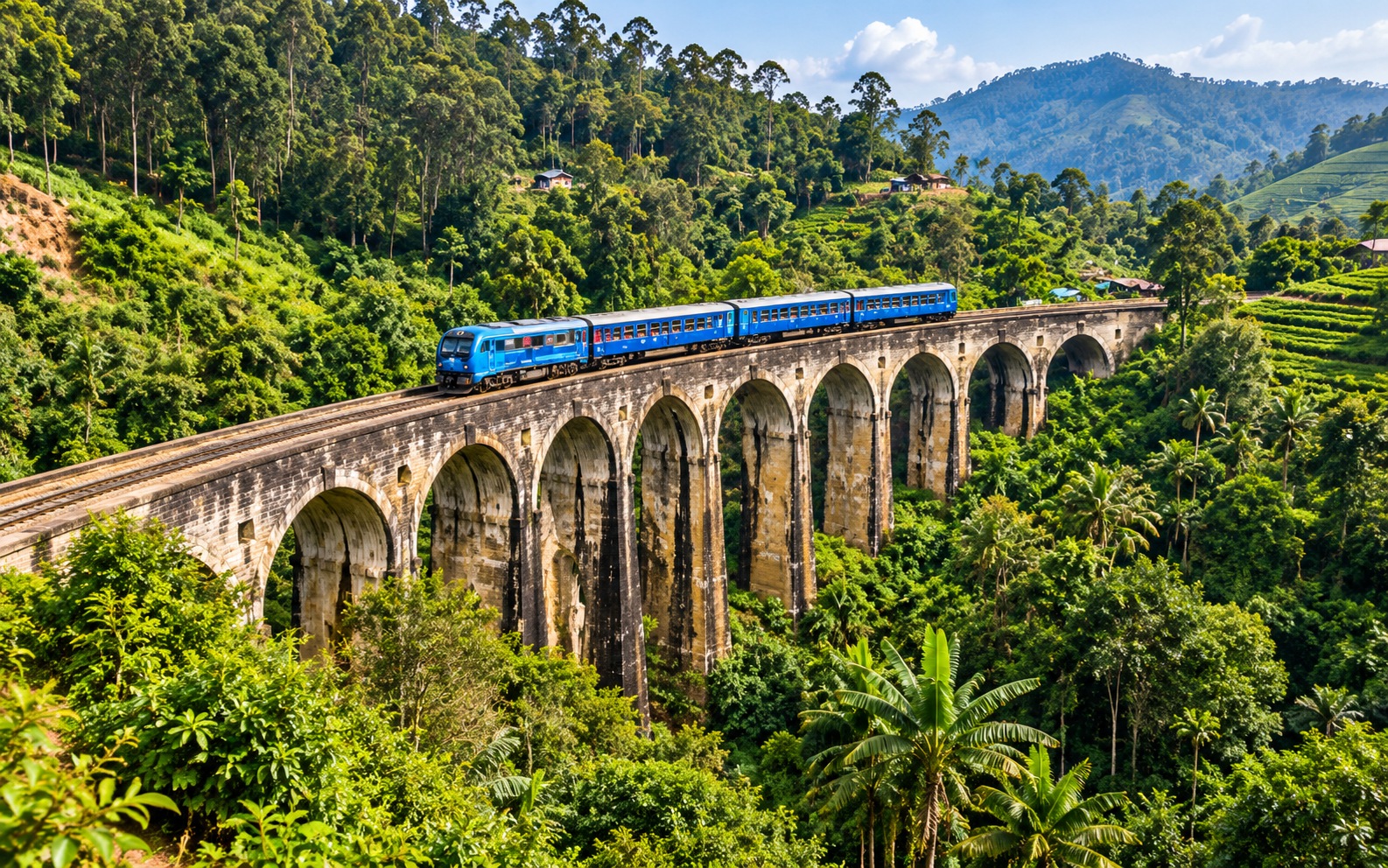 Illustrative Sri Lankan landscape
